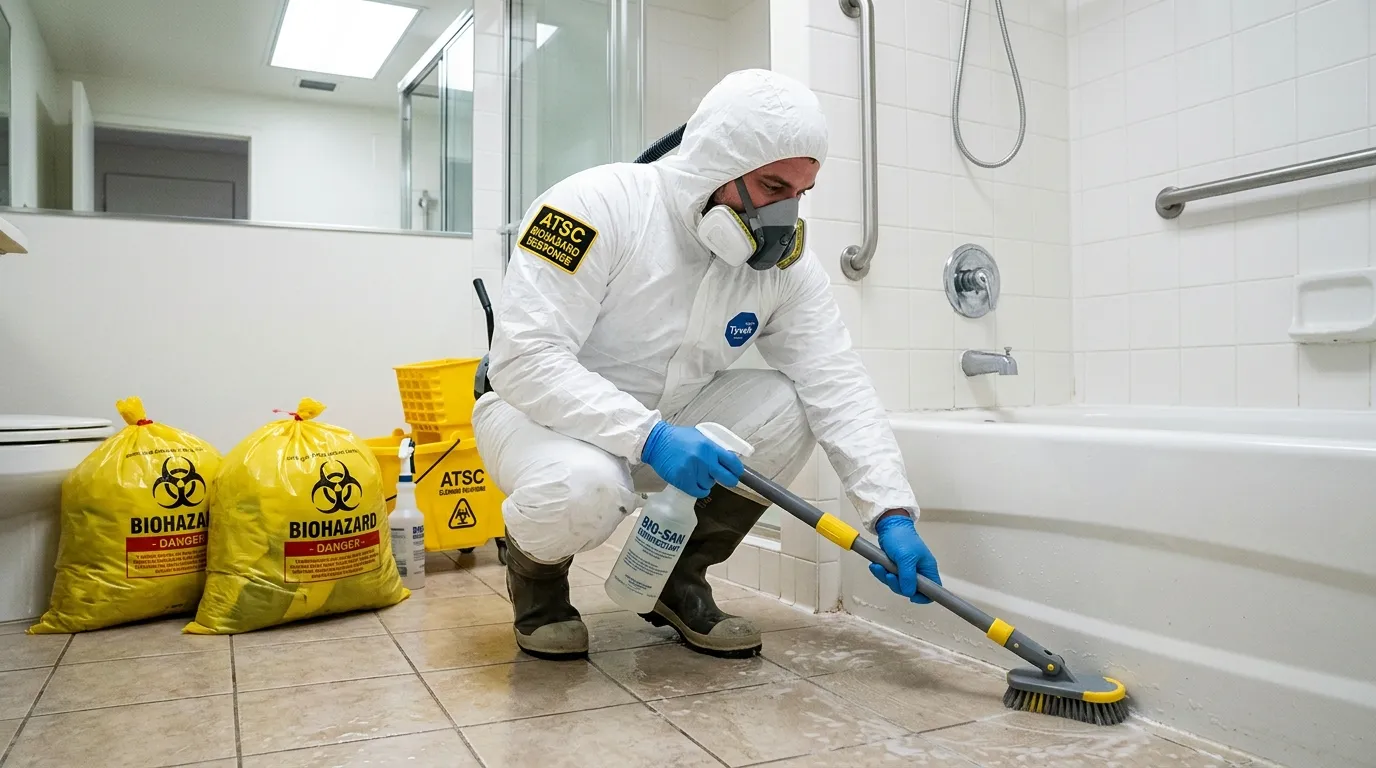 Decontamination equipment deployed for Blood Cleanup in Fishers